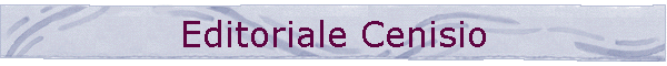 Editoriale Cenisio