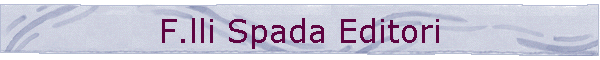 F.lli Spada Editori